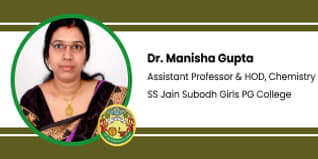 S.S. Jain Subodh Girls P.G. College, Jaipur, Assistant Professor and Head of Chemistry Department: Dr. Manisha Gupta Interview